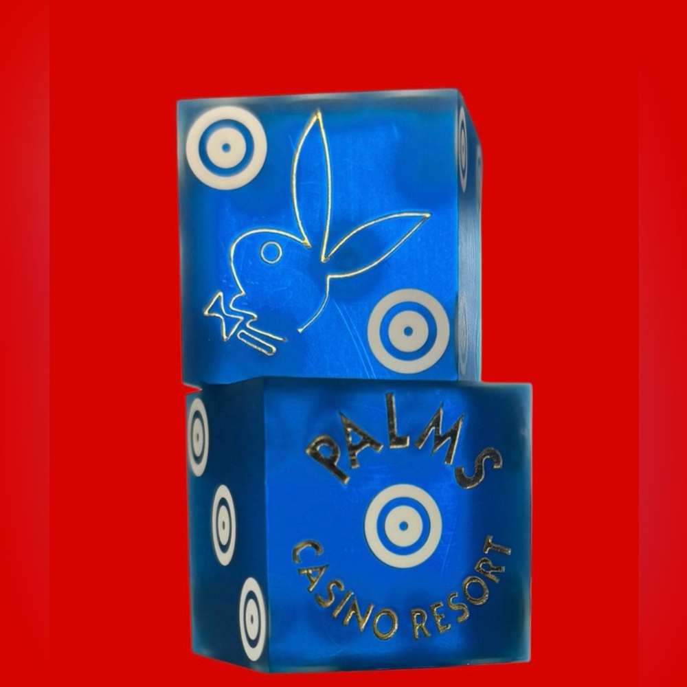 2007 Palms Casino Special Edition Playboy Bunny Dice (pair) RARE